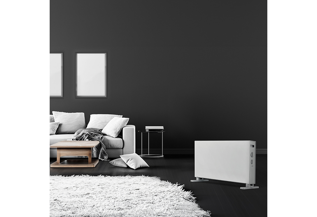 Απεικονίζεται ο θερμοπομπός στο σε σαλόνι.